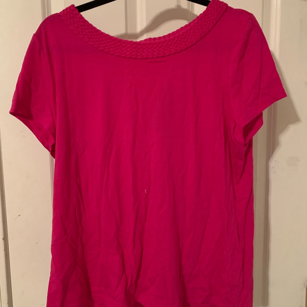 NWT - Talbots Pink Top PXL